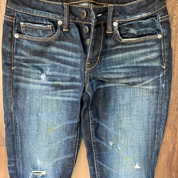 American Eagle Distressed Skinny Stretch Jeans - Picture 2 of 6